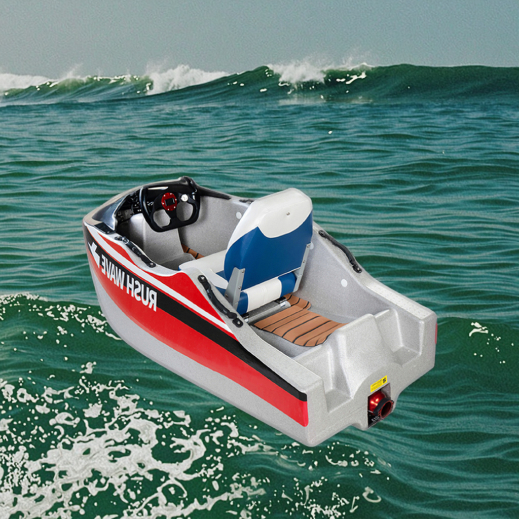 Rush Wave Surf Boat - Electric Inflatable 2-Person