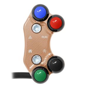 Interruttore Manubrio Destro per Triumph Tiger 800 (Fori Allineati) (Rame) - Product Image 1