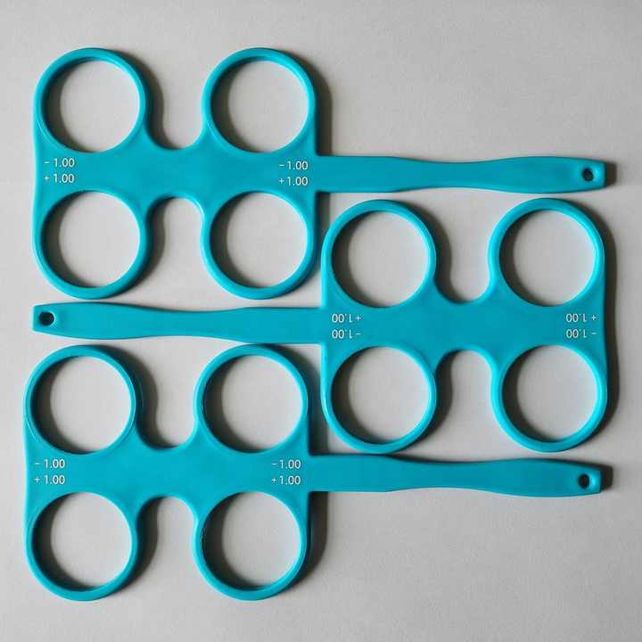 Flipper Óptico, Herramienta De Prueba Oftálmica De Lente De Prueba