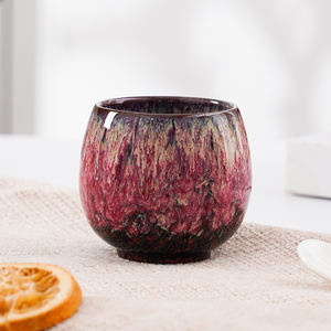 แก้วกาแฟเอสเพรสโซ่เคลือบเงาสไตล์ญี่ปุ่นย้อนยุคสุดหรู ชุดถ้วยชาเซรามิกขนาดเล็กพร้อมช้อน ปรับแต่งได้ตามต้องการ ลดราคาพิเศษ - Product Image 3