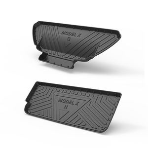Tapis de coffre de voiture de haute qualité, accessoires d'intérieur de voiture pour <span class=keywords><strong>Tesla</strong></span> modèle X 2016-2019 Tpe tapis de voiture accessoires <span class=keywords><strong>Tesla</strong></span> - Product Image 4