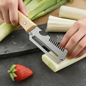 Stainless Steel Scallion Slicer Multi Functional Kitchen Gadget Herb Cutter Manual Vegetable Tool Durable Hand Wash Only - Product Image 4