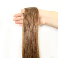 Extensiones de Cabello con Cinta Adhesiva Super Double Drawn Virgin, Gran Stock, 100% Cabello Humano Remy Brasileño con Cutícula