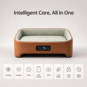 USMILEPET OEM ODM Sofá para Mascotas con Calefacción y Refrigeración, Circulación de Agua, Control Inteligente de Temperatura, Cama para Perros y Gatos - Product Image 4