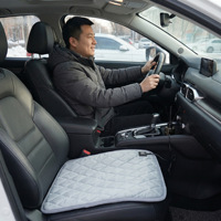 Coussin chauffant électrique USB pour siège de voiture, 3 températures, résistant au froid, pour bureau et voyage