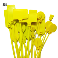 Tag Kabel NFC yang Dapat Disesuaikan, Tali Pengikat Nylon Tahan Sobek, Tahan Air, Tahan UV untuk Kabel dan Kawat Peralatan Pemadam Kebakaran