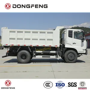 Dongfeng 4x2 sağ el sürücü DAMPERLİ KAMYON 10 ton yükleme kapasitesi DAMPERLİ KAMYON 6 tekerlekler damperli kamyon