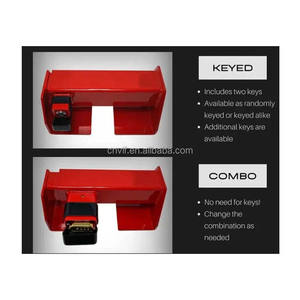 Serrure de porte de cargaison en acier robuste Serrure de conteneur d'expédition standard Serrure de conteneur pour remorque - Product Image 5