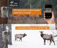 Keepguard GSM Cellular Online Timelapse Hunting Camera avec APP 30MP 1080P No-glow 4G Wildlife Camera