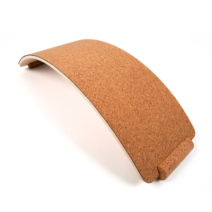 Neh cập nhật nút chai bằng gỗ cân bằng trẻ em mở kết thúc học tập đồ chơi cơ thể đào tạo bằng gỗ Rocker cong bảng với con lăn nút chai - Product Image 1