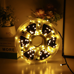 LED Foggy Light String F8 220V Outdoor Plastic <strong>Christmas</strong> Lighting Arrangement Holiday <strong>Decorative</strong> Light String <strong>Project</strong> - Product Image 2