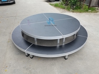 Scène de spectacle portable en aluminium et bois pour événements extérieurs à vendre