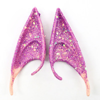 Oreilles d'elfe en latex pour Halloween, accessoires de cosplay, oreilles pointues de fantôme pour fête, oreilles d'elfe