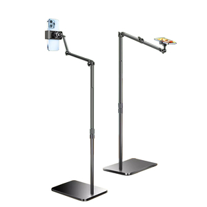 Trípode Ajustable de 170 cm para Smartphones, Soporte de Suelo con Ajuste de Altura Multiángulo para Transmisiones en Vivo, Videollamadas y Oficina en Casa - Product Image 1