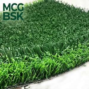 Gazon artificiel de football MCG <span class=keywords><strong>30</strong></span> mm, norme <span class=keywords><strong>FIFA</strong></span>, sans remplissage, densité 96000, terrain de football synthétique, recyclable, tissage torsadé - Product Image 6