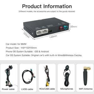 Boîtier décodeur CarPlay sans fil Road Top, module Android <span class=keywords><strong>Auto</strong></span> CarPlay pour BMW Série 1 2 3 4 5 7 X1 X3 X4 X5 X6 système CIC - Product Image 6