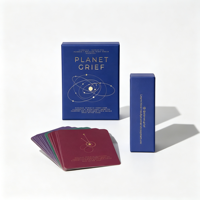 Cartes de tarot personnalisées avec des affirmations positives - Cartes de poker et cartes cadeaux durables et écologiques dans un emballage en boîte/sac