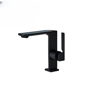 <span class=keywords><strong>Rubinetto</strong></span> Miscelatore Monocomando per Lavabo in Ottone Massiccio di Alta Qualità, Acqua Calda e Fredda, Anticorrosione, Durevole, Montaggio su Piano, Foro Singolo - Product Image 1