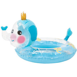 KSTR-020 Bouée de natation gonflable pour bébés et tout-petits, motif panda et tigre de dessin animé - Product Image 1
