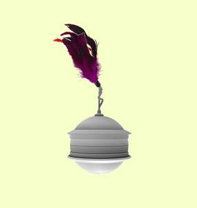 Mainan Anjing Kucing Pintar Interaktif Ramah Lingkungan Berbahan ABS Tahan Lama, Bentuk Donat, Otomatis Melacak Gerakan, Mainan Kunyah - Product Image 2