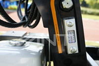 BY800 essence puissance roue brouette Mini Dumper chenillé Mini chargeuse-pelleteuse pour chantier de construction