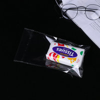 Sacs en plastique transparents OPP personnalisés en gros, auto-adhésifs, pour bracelets, masques faciaux, emballages artisanaux, sachets en cellophane