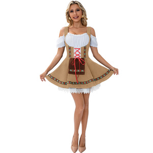 New <strong>Halloween</strong> Echo German Beermaid Dress Bar Maid Outfit in <strong>Plus</strong> <strong>Sizes</strong> Oktoberfest <strong>Costume</strong> - Product Image 4