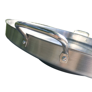 Đa mục đích thép không gỉ xách tay lớn công nghiệp lớn chậu không dính nấu ăn nồi Bộ - Product Image 6