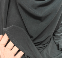 Hijab en jersey crêpe instantané torsadé à double boucle, foulards traditionnels pour femmes musulmanes, châles, jilbab, tudung, usine
