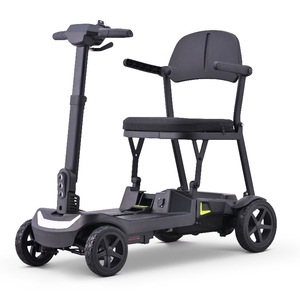 Scooter eléctrico de movilidad de venta directa de fábrica, 4 ruedas, todoterreno, plegable, motor de 270w, tipo maleta, para uso de personas mayores - Product Image 3
