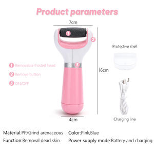 Máquina Eléctrica USB para el Cuidado de los Pies, Removedor de Piel Dura, Seca y con Cutículas, Herramientas de Pedicura, Lima para Pies - Product Image 2