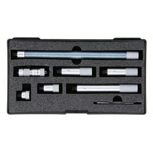 Micromètres intérieurs tubulaires Mitutoyo 137-208, portée métallique 50-500 mm, graduation sur face à pointe en carbure, précision 0,01 mm - Product Image 1