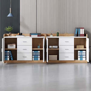 LR-<strong>G</strong>-043 Modern Wooden File Cabinet Office Furniture Office Cabinet Office Filing Cabinet - Product Image 2