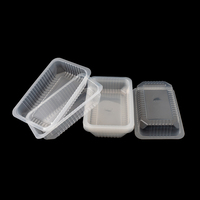 Conteneurs en plastique jetables de qualité supérieure Xinbang 2617 en PP/PET, de qualité alimentaire, pour les rayons des supermarchés