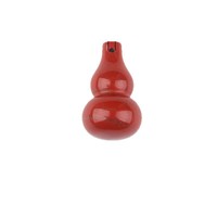 Pendentif mini gourde en cristal DIY, breloque en quartz blanc naturel de 30 mm pour la fabrication de boucles d'oreilles, bracelets et colliers