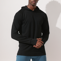 Vêtements de sport pour hommes, vêtements de course à pied, vêtements de protection solaire, design personnalisé, légers, respirants, séchage rapide, tissu respirant pour l'été