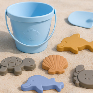 New Hot Sale Silicone Sand <b>Castle</b> Molds Tools Outdoor Playing Beach Mold <b>Toy</b> - Product Image 4