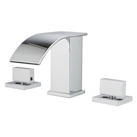 Robinet de baignoire moderne à poignée unique avec douchette, cartouche céramique, finition laiton chromé - Ensemble mitigeur de douche pour usage hôtelier