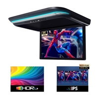15.6 pouces voiture électrique TV toit rabattable moniteur télécommande commande vocale HD écran tactile Android WiFi système de divertissement de voiture