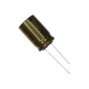 Condensateur original 10000 uF traversant le boîtier, en aluminium, 10000UF 20% 6.3V RADIAL UFW0J103MHD - Product Image 1