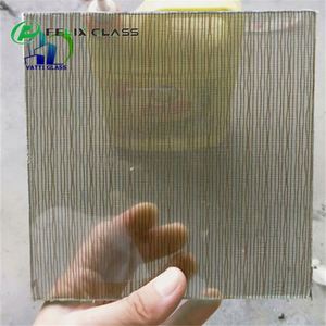 Arte de Pared de Vidrio Laminado con Tela Decorativa para Iluminación Industrial y de Hoteles - Product Image 3