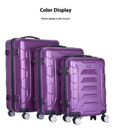 Bagages de voyage de luxe de haute qualité Nouveaux ensembles de bagages à roulettes en aluminium PC pour hommes et femmes avec serrure à combinaison ABS sous vide