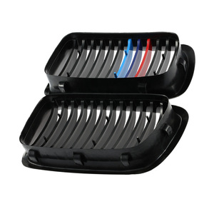 Parrilla Delantera BMW E38 en Negro Mate Estilo M de Plástico ABS para Actualización Retrofit Serie 7 1999-2001 - Product Image 3