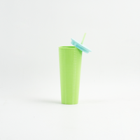 Gobelet portable en plastique de 750 ml, vente en gros, pour café et eau, réutilisable, anti-fuite, sans BPA, qualité alimentaire, pour le bureau et les voyages