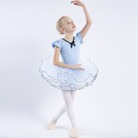 Robe de Ballet TuTu pour enfants, Costumes de danse de justaucorps de gymnastique, vêtements d'entraînement, vêtements de Performance pour filles