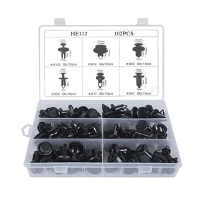 C1052 he112 102pcs bd מוט לדחוף מוט הברגה קליפ החלפת מרכז בורג מרכב תיבת fender - Product Image 1