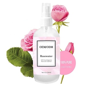 Tonique facial en vaporisateur d'<span class=keywords><strong>eau</strong></span> <span class=keywords><strong>de</strong></span> <span class=keywords><strong>rose</strong></span> naturelle 100% biologique <span class=keywords><strong>de</strong></span> marque privée <span class=keywords><strong>pour</strong></span> une peau éclatante rafraîchissante et hydratante - Product Image 4
