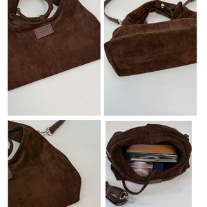 Sacs à bandoulière Colefa tendance, sacs de poignet coréens de niche, sacs à <span class=keywords><strong>main</strong></span> décontractés en forme de coussin pour femmes et jeunes filles, automne-hiver - Product Image 3