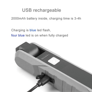 Worklight lĩnh vực đèn <span class=keywords><strong>LED</strong></span> lũ từ xoay <span class=keywords><strong>LED</strong></span> làm việc ánh sáng Battery Powered sạc USB <span class=keywords><strong>COB</strong></span> <span class=keywords><strong>LED</strong></span> Đèn làm việc với móc - Product Image 4