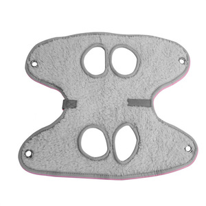 Universal Pet <b>Hammock</b> For Nail Trimming Cat Dog Grooming Thick Plush Fur Pink Gray S M Size - Product Image 5